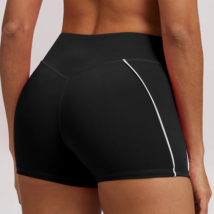 Twisted Knot Biker Shorts Tummy Control Athletic Short