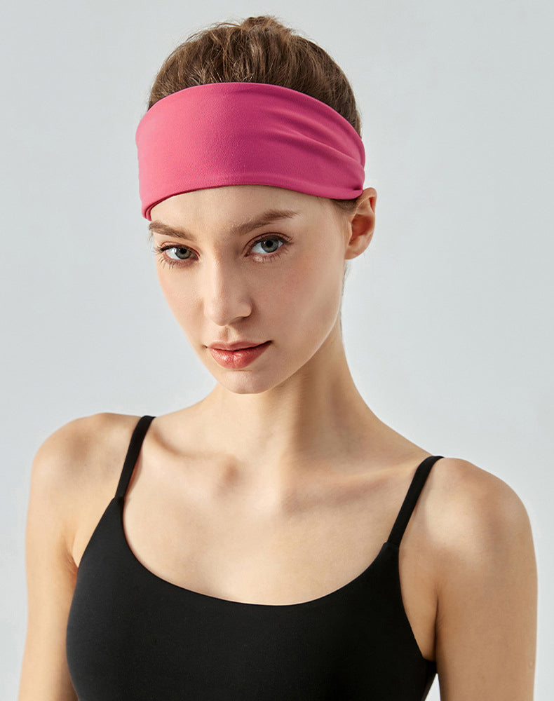 Wide Elastic Soft Sports Headband