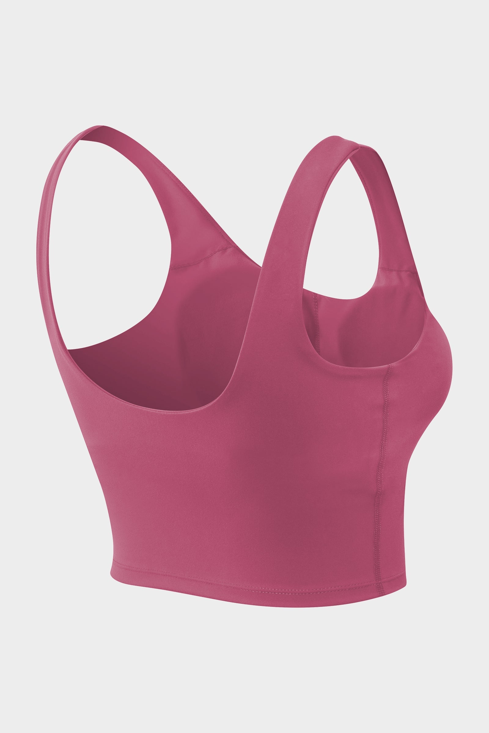 Longline Crop Tops with Built-in Bra - Stylish &amp; Supportive Tops