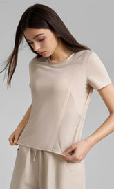 Solid Color Short Sleeve Sports T-Shirt