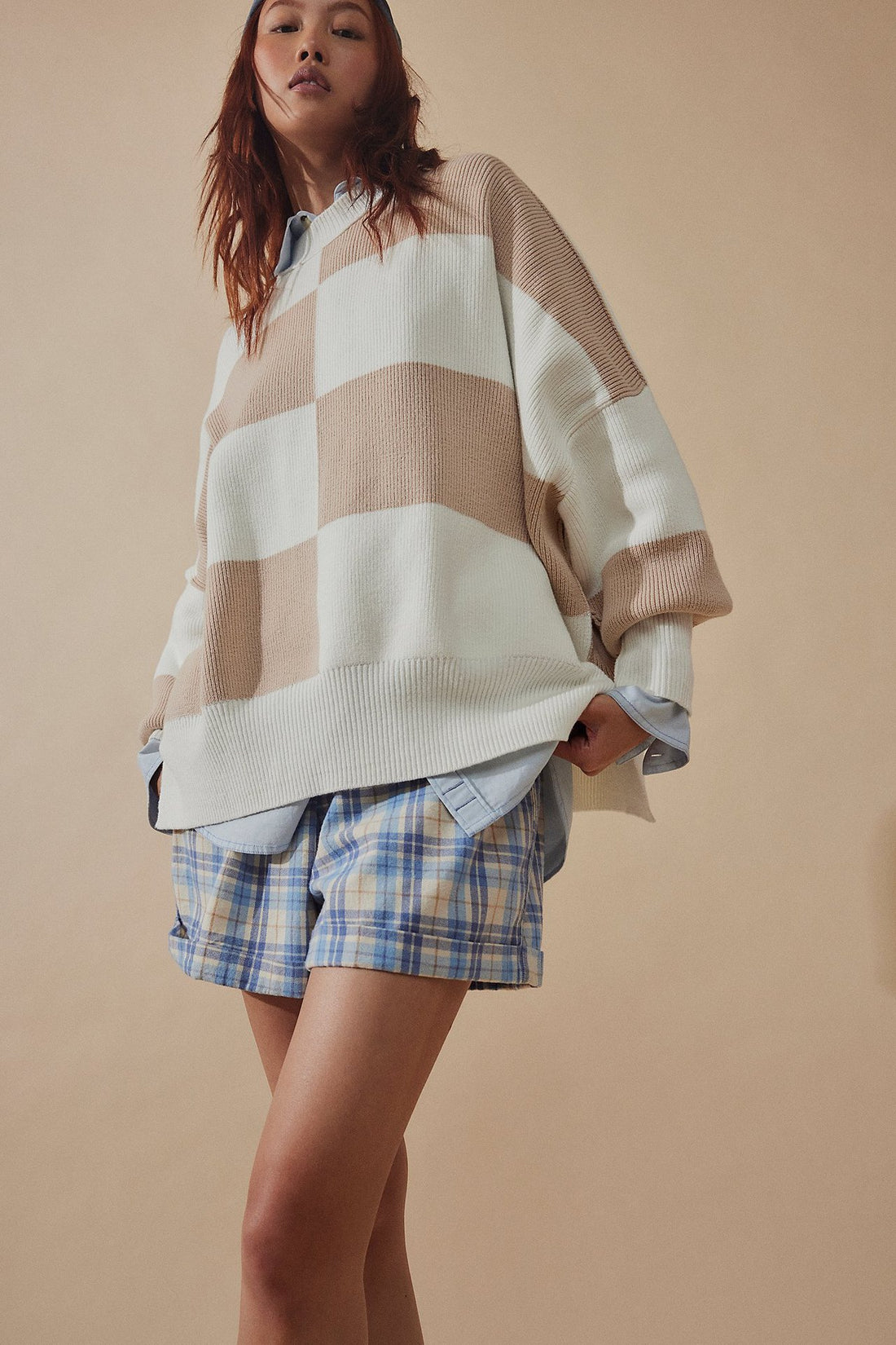 Long Sleeve Gingham Sweaters | Chic &amp; Comfortable Essentials