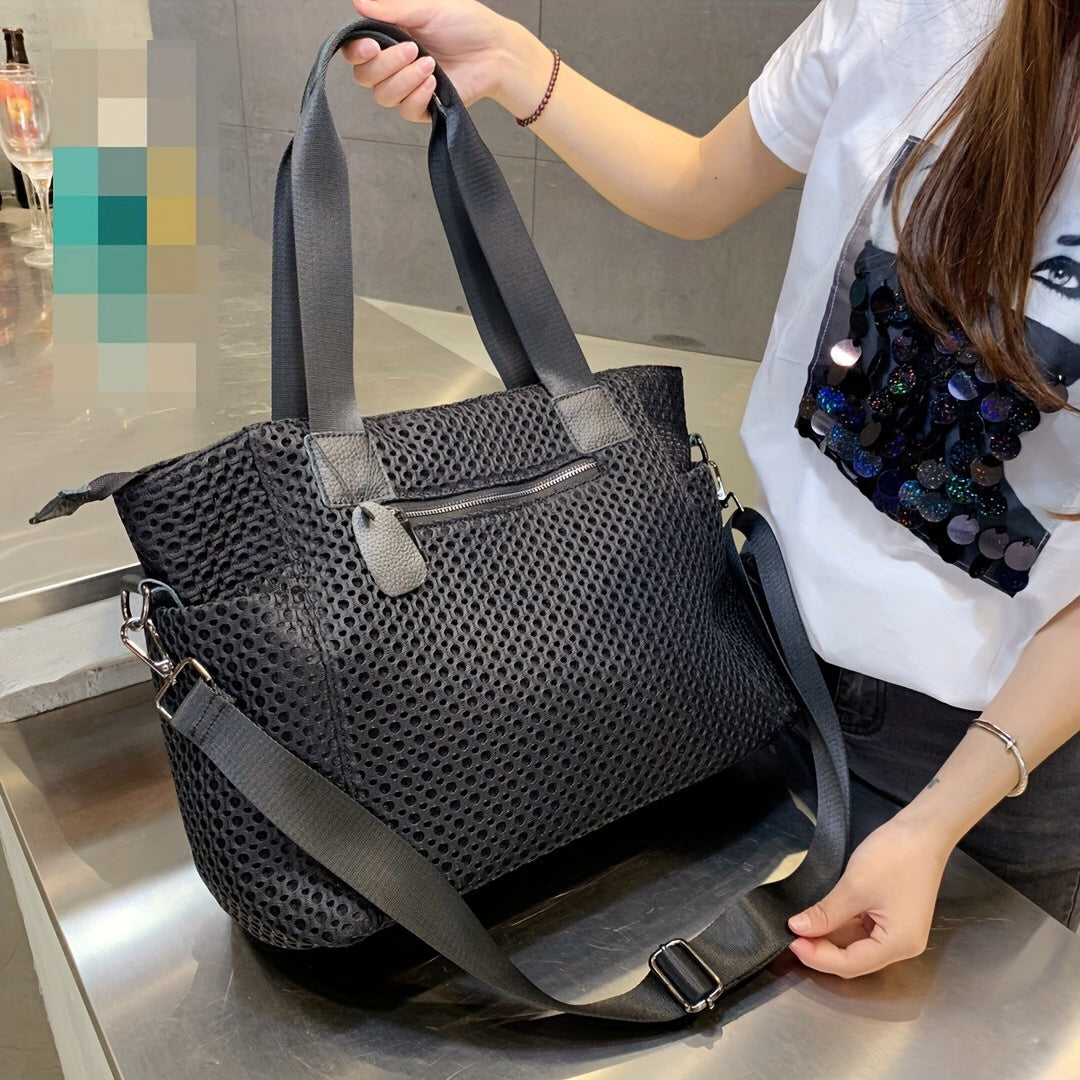 Large Capacity Mesh Tote Bag