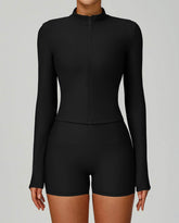 Long Sleeve Full Zip Running Jacket
