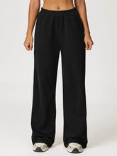 Wide Leg Sweatpant Baggy Straight Leg Sweat Pant with Pocket