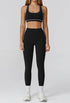 Athletic Wear with Racerback Sports Bra and Legging