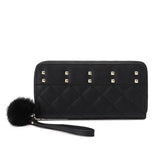 Long PU Leather Clutches Bag