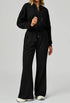 Sport Set with Long Sleeve Hoodie Jacket and Lounge Pant