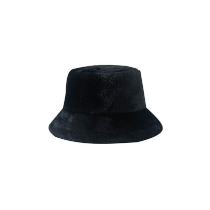Faux Fur Winter Bucket Hat Fuzzy Warm Fisherman Cap