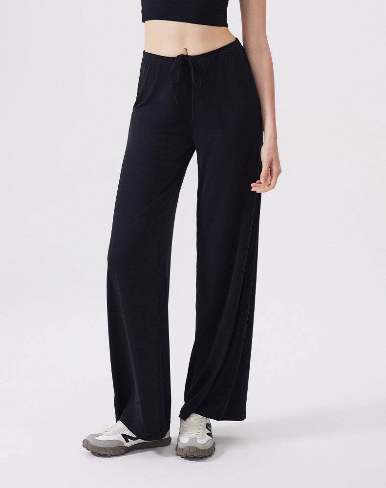 Wide Leg Sweatpants Casual Trousers Pants With Drawstring
