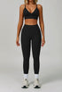 Activewear Set with V Neck Sports Bra and Legging