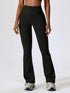 No Front Seam High Waisted Flare Bootcut Yoga Pants