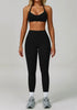 Activewear Set with Cross Back Sports Bra and Legging