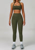 Activewear Set with Halter Sports Bra and Legging