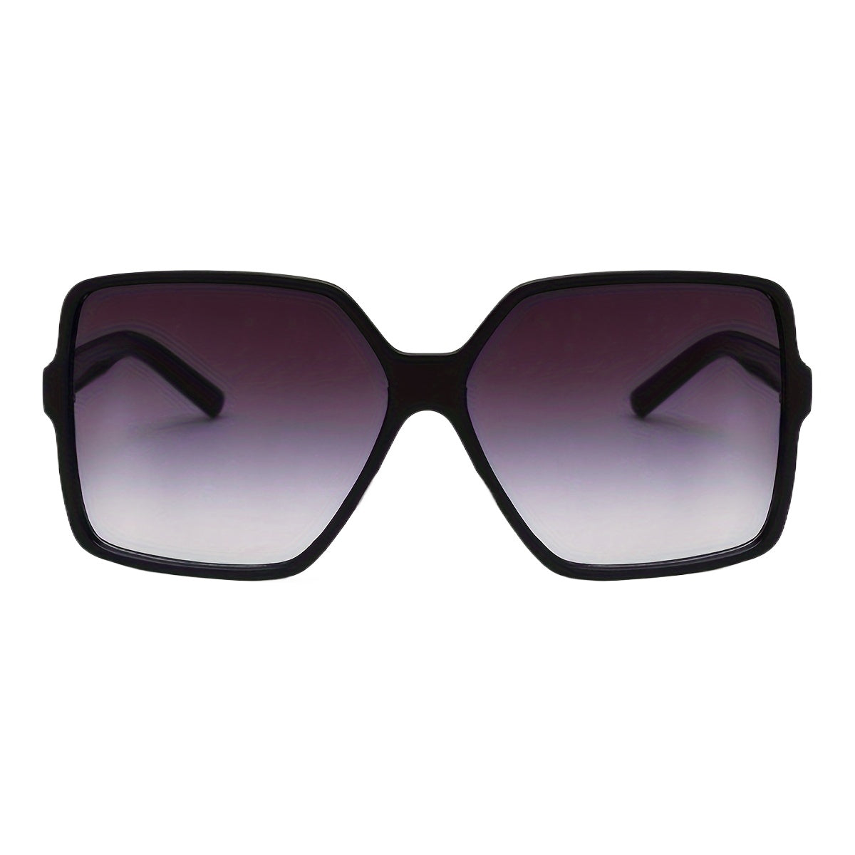 Oversized PC Frame Fashion Sun Shades Glasses