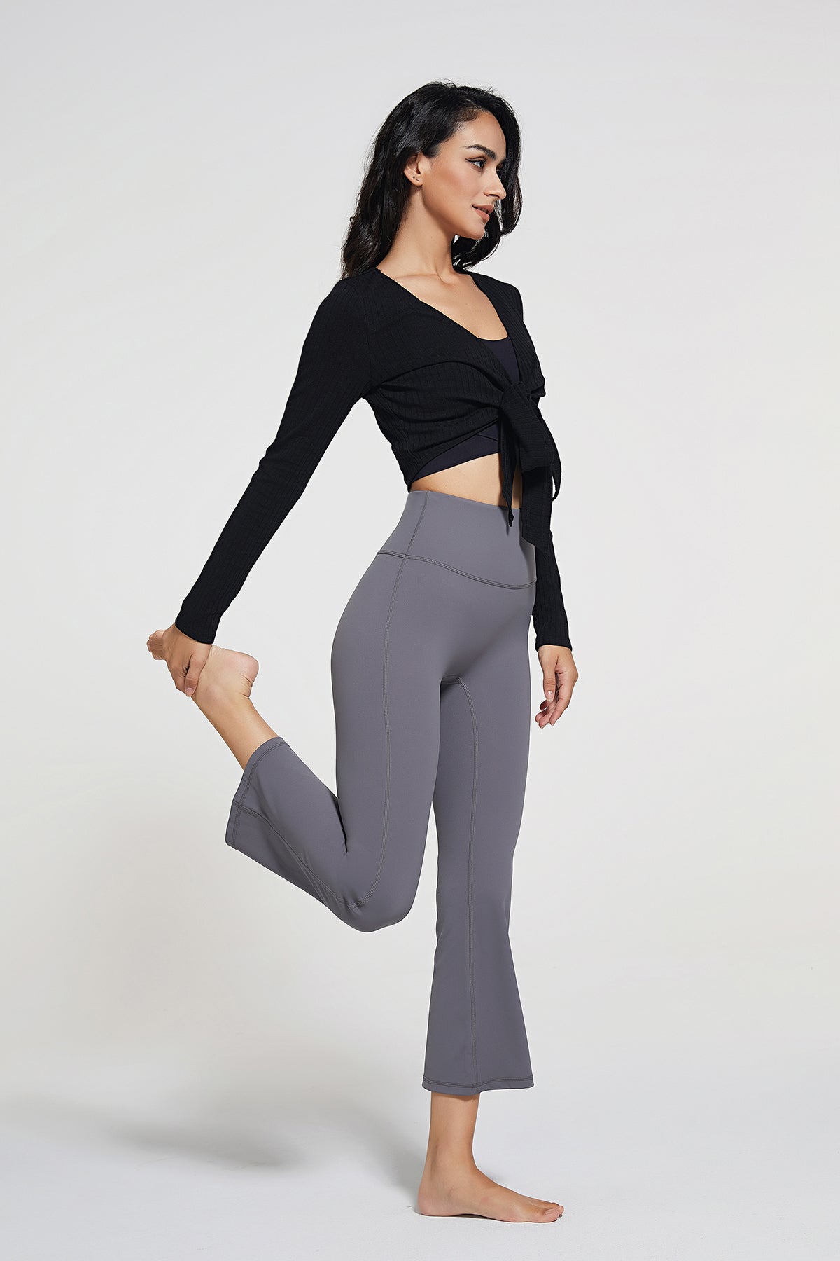 7/8 High-Rise Flared Leggings