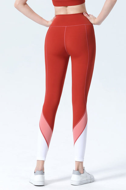 Colorblock High Waist Gym Leggings