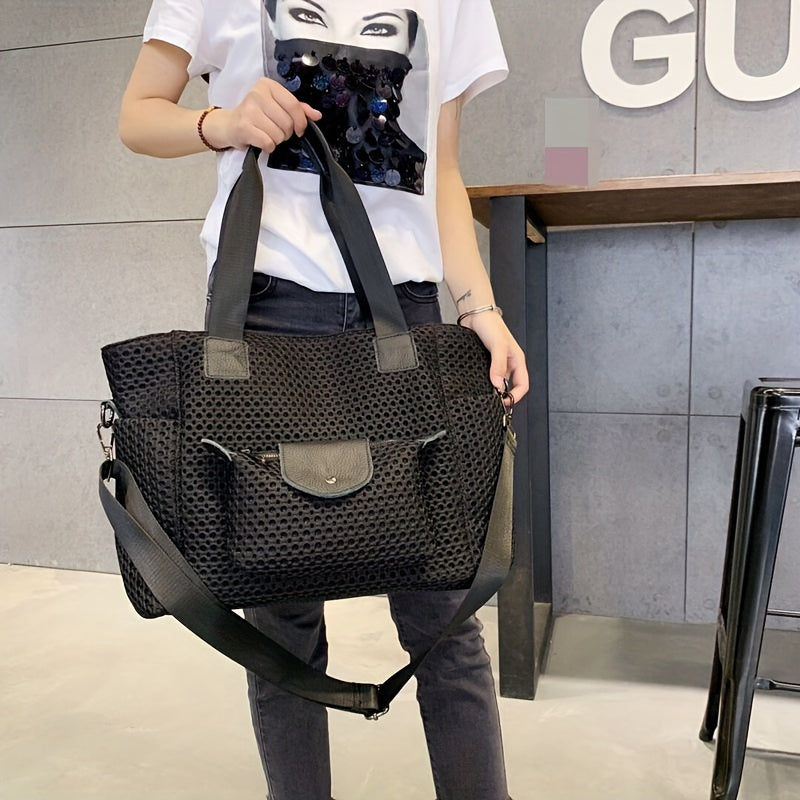 Large Capacity Mesh Tote Bag