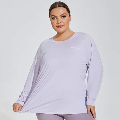 Plus Size Loose Long Sleeve T-Shirts | Comfortable &amp; Stylish