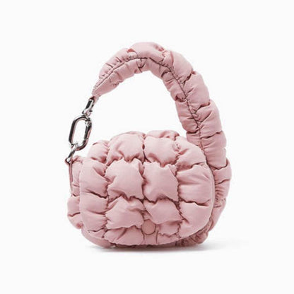 Mini Puffer Padded Coin Purse Tote Bag | Trendy &amp; Versatile Accessory