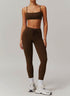 Sports Sets with Thin Strap Bra and Leggings