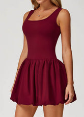 Athletic Tennis Dress With Pocket