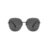 Elegant Rimless Cutting Lens Sunglasses
