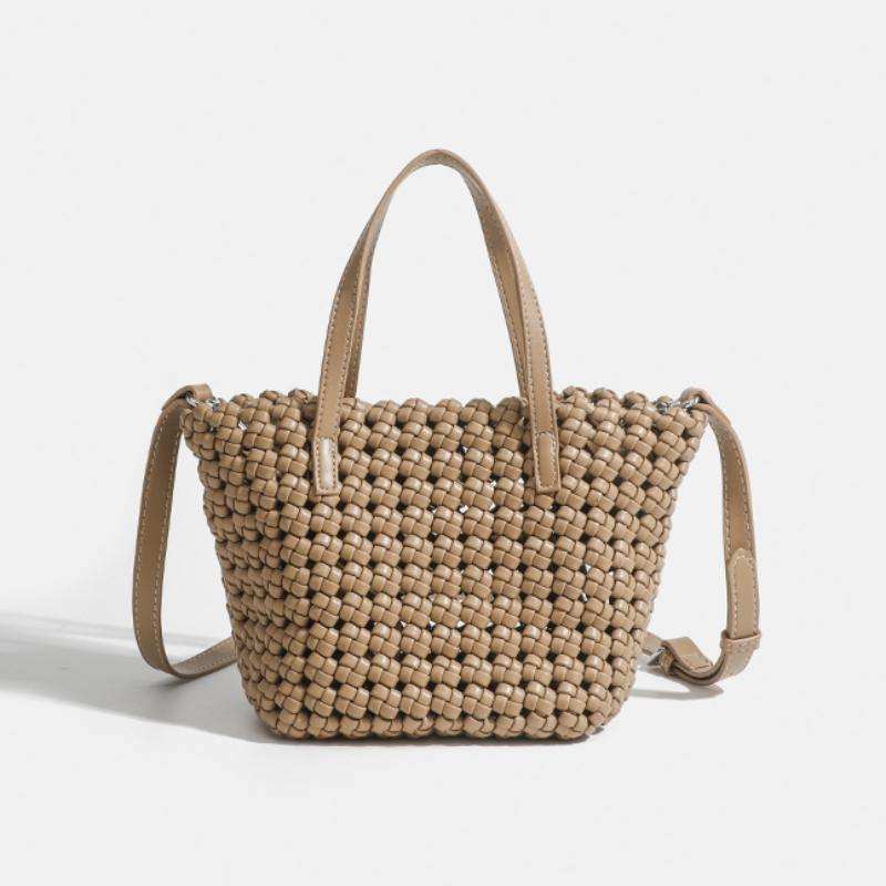 PU Woven Simple Handbag | Elegant &amp; Versatile Daily Accessory