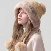 Beanie Hat Cap with Pompom