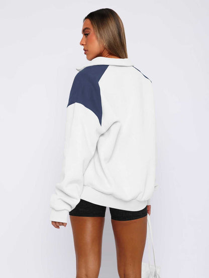 Color Block Pullover Sweatshirt | Stylish &amp; Cozy for Everyday Wear