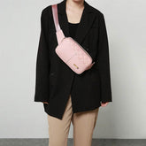 PU Sling Bag Crossbody Bags Sports Waist Bag