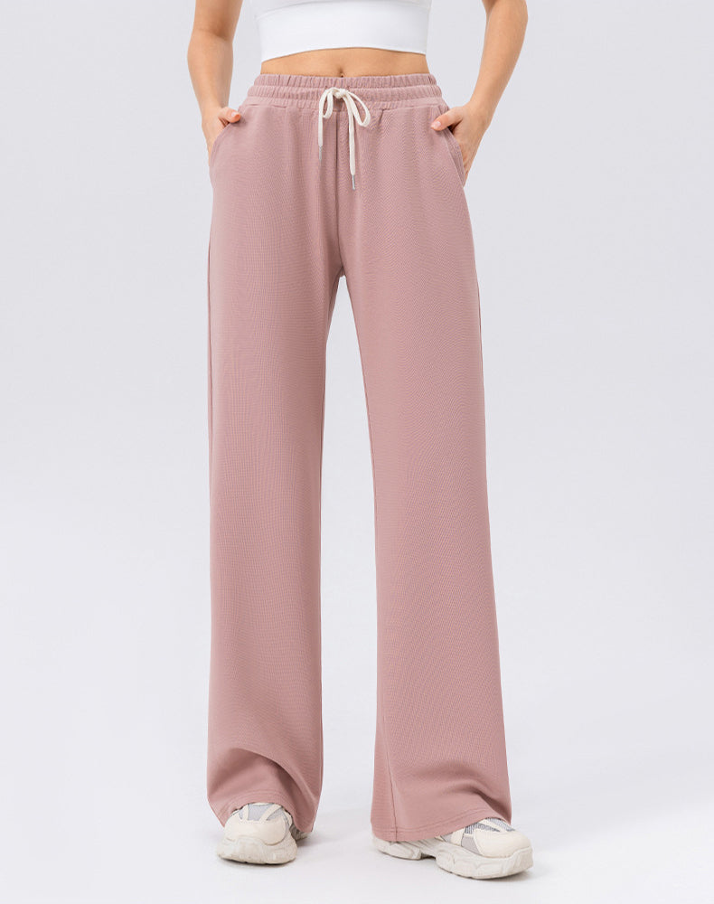 Straight Leg Drawstring  Loose Casual Sweatpants