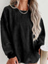 Long Sleeve Casual Round Neck Sweatshirts | Perfect for Chilly Days