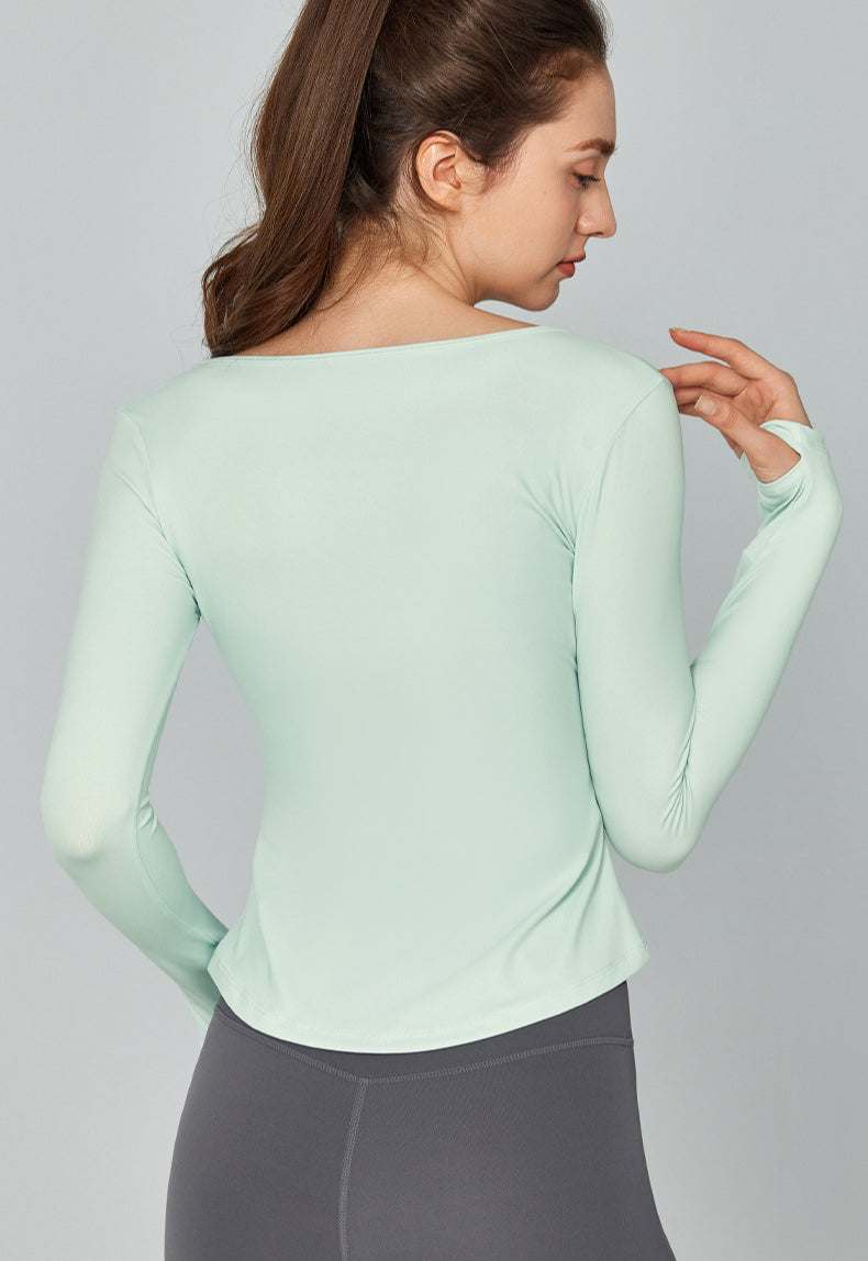 Long Sleeve Workout T-Shirt | Comfortable &amp; Breathable Activewear