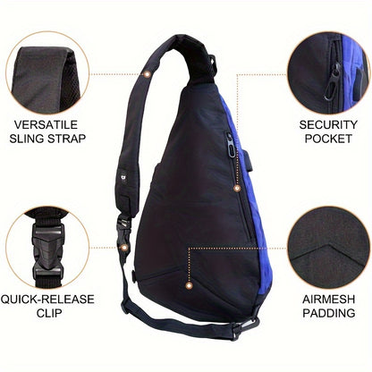 Adjustable Pickleball Bag with Water Bottle Holder