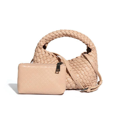 PU Leather Woven Handbag | Chic &amp; Stylish Everyday Accessory