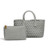 Trendy Woven Handbags with Pouch | Stylish & Convenient Accessory