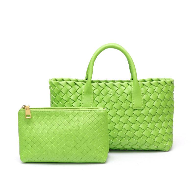 Trendy Woven Handbags with Pouch | Stylish &amp; Convenient Accessory