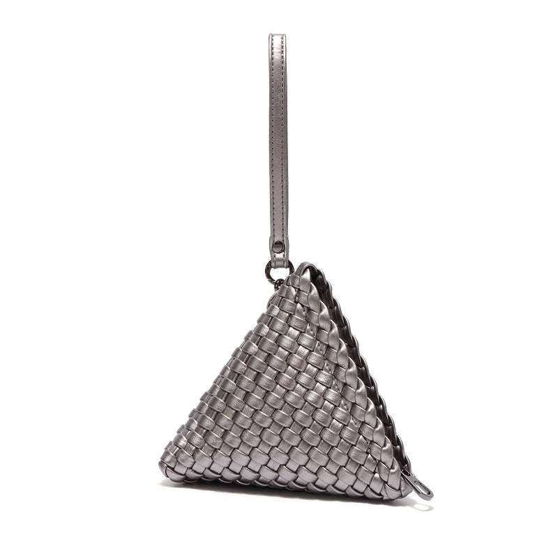 Small Triangle Handmade Woven Bag | Unique and Stylish Accessory