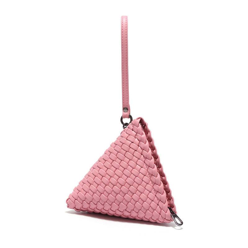 Small Triangle Handmade Woven Bag | Unique and Stylish Accessory