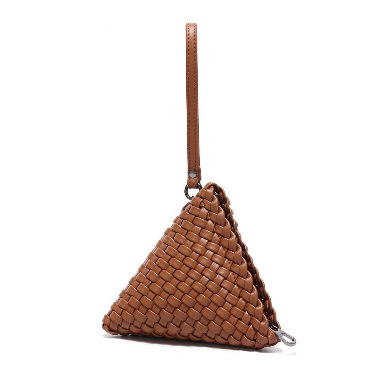 Small Triangle Handmade Woven Bag | Unique and Stylish Accessory