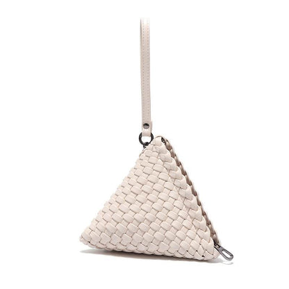 Small Triangle Handmade Woven Bag | Unique and Stylish Accessory