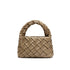 Trendy Woven Tote Bag with Chain | Stylish & Eye-Catching Accessory