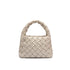 Trendy Woven Tote Bag with Chain | Stylish & Eye-Catching Accessory