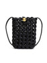 PU Leather Woven Mobile Phone Bag | Stylish Shoulder Crossbody Design