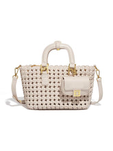 Versatile Large Capacity Handmade Woven Tote Bag