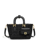 Versatile Large Capacity Handmade Woven Tote Bag