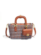Versatile Large Capacity Handmade Woven Tote Bag
