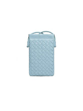 PU Leather Simple Woven Crossbody Bag