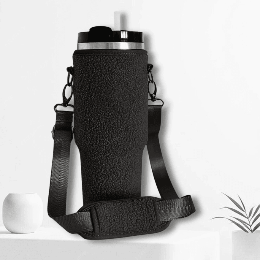 Teddy Velvet 40oz Tumbler Carry Case Neoprene Bottle Sleeve