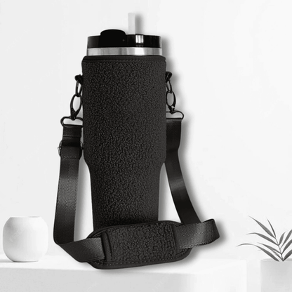 Teddy Velvet 40oz Tumbler Carry Case Neoprene Bottle Sleeve